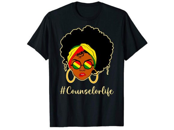 Counselor Life Career T-shirt Graphics for Modern Design