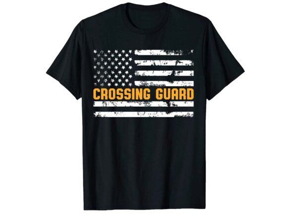 Crossing Guard Career T-shirt Graphics for Bold Brand Identity