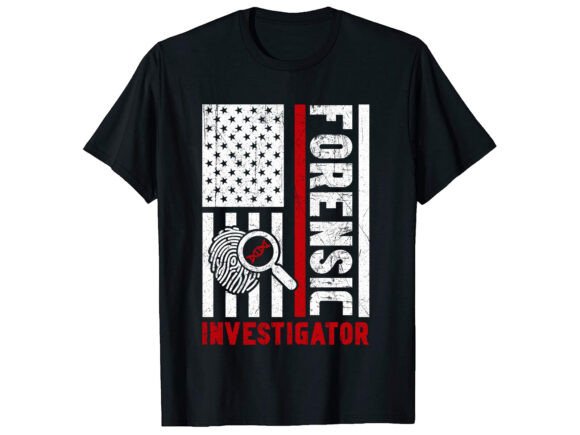 Forensic Investigator Career T-shirt Graphics Review