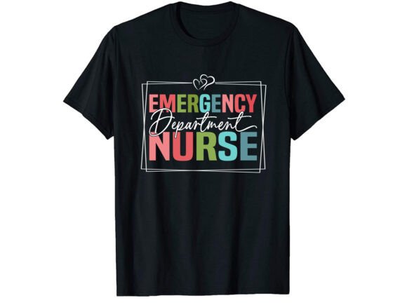 Funny Nurse Emergency Career T-shirt Graphics for T-Shirt Designs