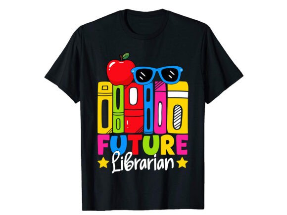 Future Librarian Career T-shirt Graphics for Modern T-Shirt Designs