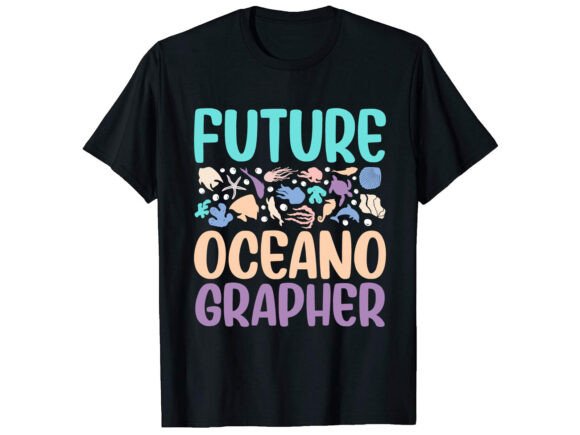 Future Oceanographer Career T-Shirt: Graphics for Bold Branding