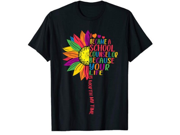 I Became a School Career T-shirt Graphics & T-Shirt Designs Review