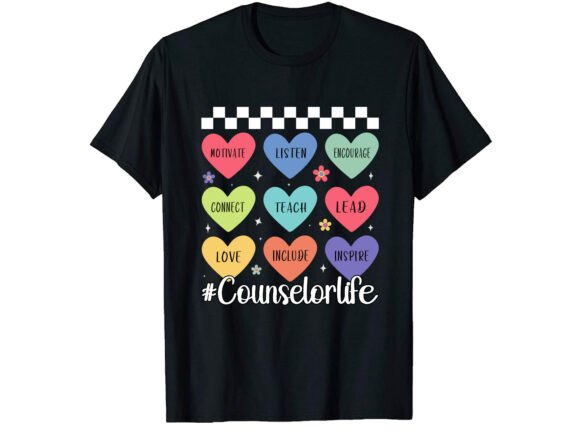 School Counselor Career T-shirt Free Graphics for Freebies