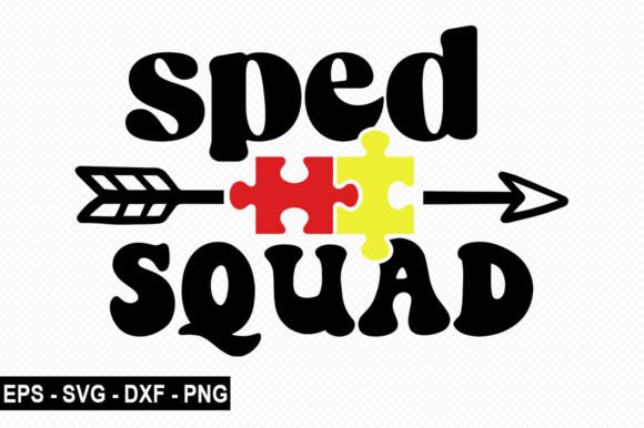 Sped Squad T Shirt Graphics for Modern Publishing